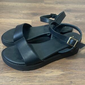 Patina Black Women's Sandals